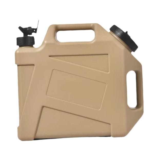 Contenedor de agua de 12 l, jarra de almacenamiento de agua con grifo y tapa de rosca, cubo de agua, portador de agua para pícnic, pesca, lavado de