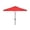 Red, variant on SAFAVIEH Venice 11' Market Crank Round Umbrella, Grey