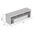 thumbnail image 4 of Safdie & Co. 59"L 1-Big Drawer 5-Shelves TV Stand in Dark Grey, 4 of 4