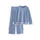 thumbnail image 1 of Conjunto de Suéter de Punto para Mujer PRETTYGARDEN con Pantalones de Pierna Ancha M Azul, 1 of 7