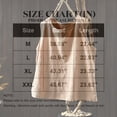 thumbnail image 2 of Women's Cotton Linen Sleeveless Camisole Tank Top With Pocket Beige L, 2 of 4