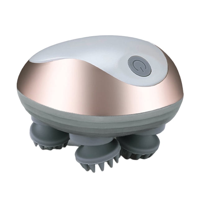 DQrwqpou Masajeador Eléctrico Espalda Y Cuello Suministros Multifuncionales Silicona para (blanco)
