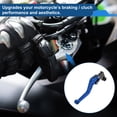 thumbnail image 3 of Palancas de freno y embrague cortas Unique Bargains para YAMAHA YZF-R25 2014-2015, palanca de freno ajustable en 6 posiciones, aleación de aluminio azul, 1 par, 3 of 7