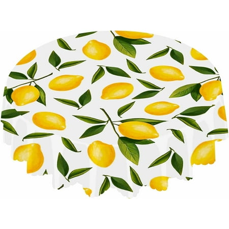 

WISH TREE Birds Easter and Spring Round Tablecloth - Mexican Otomi Floral Design Polyester Tablecloth for Dining Room Party Holiday