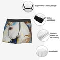 thumbnail image 3 of Hirioo Starry White Horse for Men's Boxer Briefs Men Cotton Underwear Boxer Briefs Panties-X-Large, 3 of 5