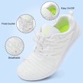 thumbnail image 6 of Barerun Women Men Water Shoes Quick Dry Barefoot Sports Aqua Shoes for Swim Beach Aerobics Surf White, 6 of 7