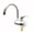 White, variant on Electric Hot Cold Mixer Tap 3000W Instant Heating Faucet 360 Degree Rotation Temperature Adjustable Digital for Kitchen Bathroom