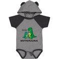 thumbnail image 3 of Inktastic Little Brothersaurus Boys Baby Bodysuit, 3 of 5