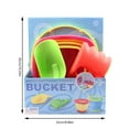 Fun Toys For Kids Bulk A Set Of Three Pieces（Folding Bucket Beach