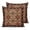 Brown, variant on 20x20 Pillow Covers Set of 2, Brown Red Boho Throw Pillow Covers Decorative Couch Cushion Case, Vintage Geometric Abstract Art Microfiber Square Pillowcases for Bedroom Car Living Room