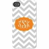 Personalized Chevron Monogram iPhone 4 Case