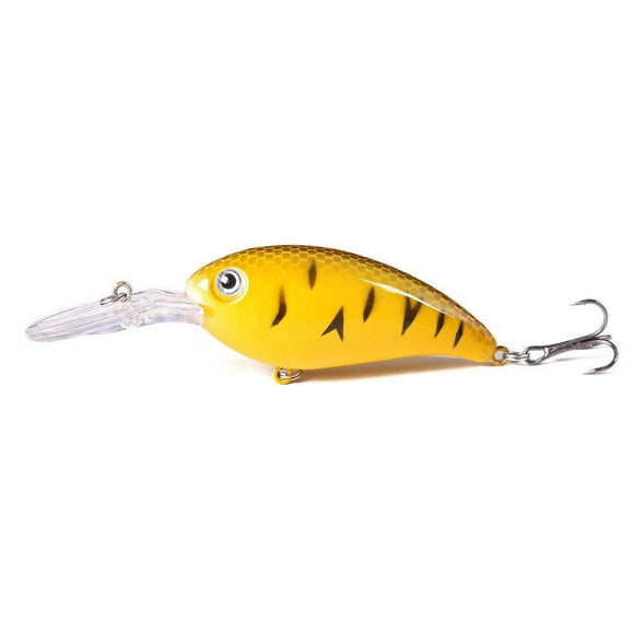 Lifelike Floating Sinking Minnow Fishing Lures Kit, Jigging Bass Trout Walleye Hard Bait Set, Saltwater Freshwater Surface Swimbait, 6-Pack
