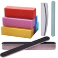 thumbnail image 1 of Nail Files & Buffer Manicure Tools Kit Rectangular Nail Art Care Buffer Block Tools Double-sided Nail Files & 4-Sided Nail Buffer, 1 of 9