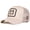Khaki, variant on Unisex Cartoon Ghost Face Embroidered Baseball Cap Mesh Hat Adjustable Breathable Casual Sun Hat for Outdoor Sports