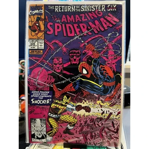 Amazing Spider-Man #335 Signed by Erik Larsen
