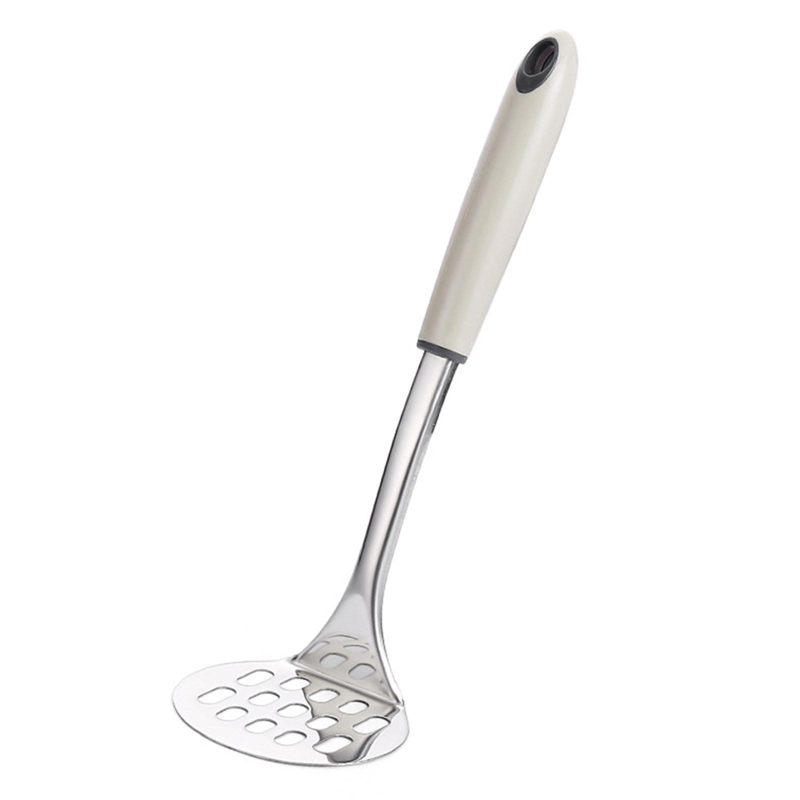 Potato Egg Masher Vegetable Fruit Crusher Tools Kitchen N7C5 Steel