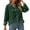 Green, variant on Aayomet Womens Blouses Casual Loose Fit Pocket Shirts for Women Cute Mama Bear & Graphic Sweatshirt Tunic Tops Round Neck,Green M