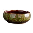 thumbnail image 4 of Plantador de lotos de recipiente hidropónico, esmaltada, jarrón decorativo multifuncional, maceta de cerámica de cerámica para plantas de interior cambió de verde, 4 of 8
