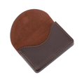 thumbnail image 3 of Portable Leather Business Name Card Holder Case Wallet Credit Card Holder Case (Coffee), 3 of 10