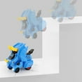 thumbnail image 6 of Godderr Kids Toddler Deformation Car Toys Dinosaur Toys, Impact Automatic Deformation Rotate Dinosaur Car Toys for Kids Baby Christmas Birthday Gifts, 6 of 6