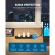 thumbnail image 4 of Protector contra sobretensiones Power Strip DEWENWILS, 6 salidas, 500J, 15 A, 4 of 7