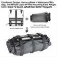 thumbnail image 4 of Bolsa Impermeable para Manillar de Bicicleta, Capacidad Ajustable, Bolsa Extraíble para Ciclismo de Montaña, Carretera y Grava, Paquete de Ciclismo Frontal B, 4 of 5