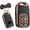 B-Black, variant on Key Fob Cover Compatible with Honda Odyssey Freed Elysion 2016-2023 6 Button Keychain Case Holder Protector,B-Black