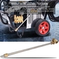 thumbnail image 2 of Cleaner Attachment, Pressure Washer Extension Wand with Pivoting Coupler,7 Nozzle Tips,1/4 Inch Quick Connect,17 Inch, 2 of 7