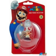 Mario Brothers Mini Action Figure 1 - 3" Series 3 - Toad