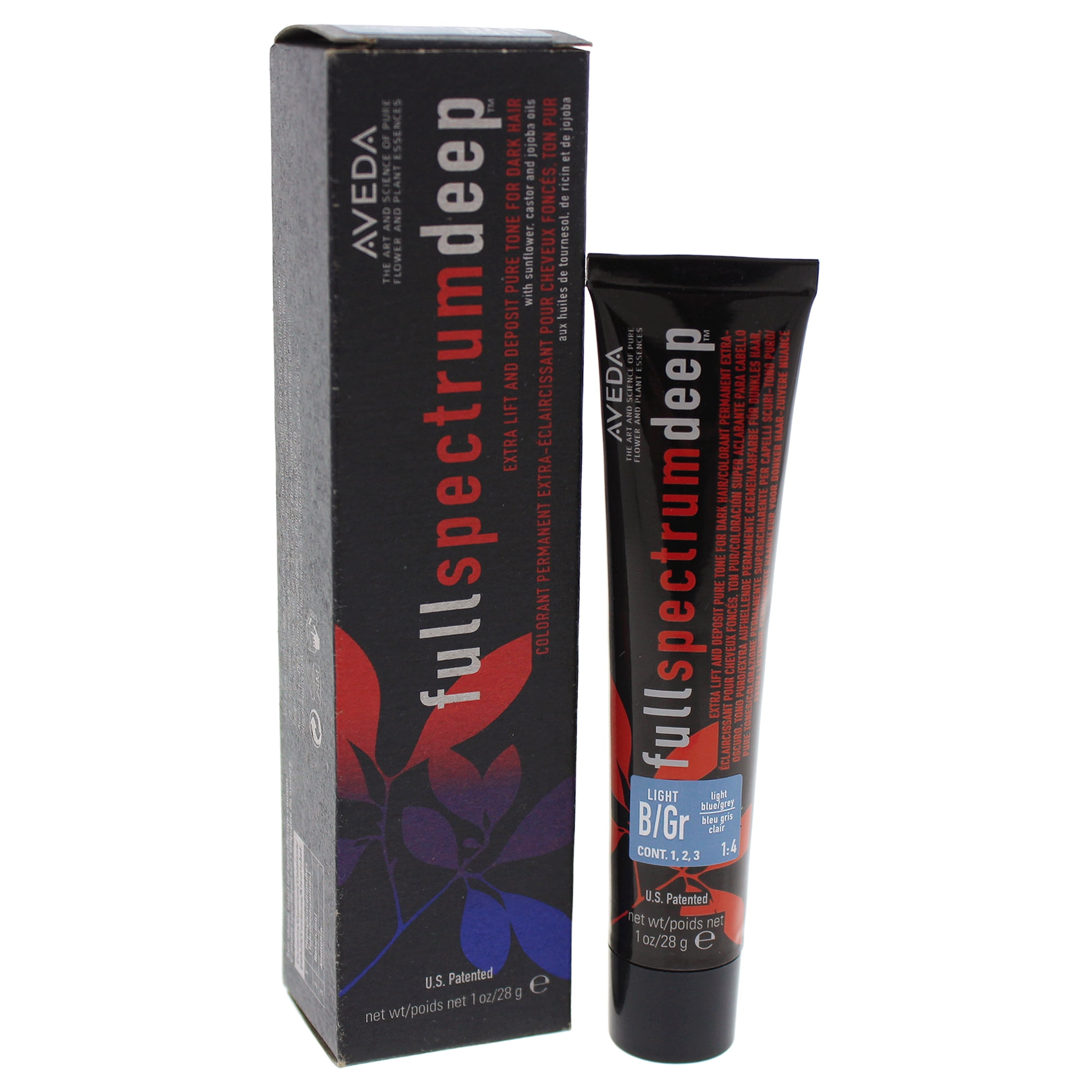 Aveda Full Spectrum Deep Extra Lift and Deposit Pure Tone For Dark Hair - (Light B/Gr) Light Blue/Grey