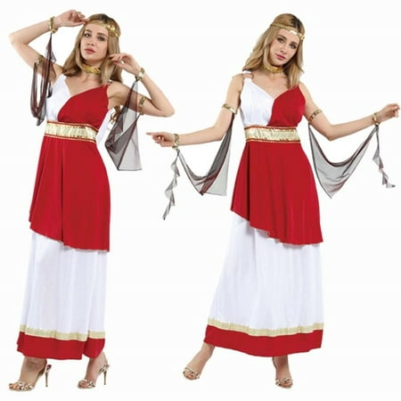 Womens Halloween Greek Goddess Athena Costume Size Medium