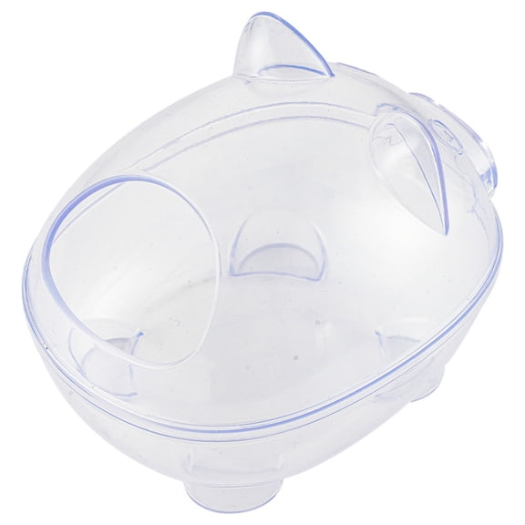 Transparent Pet Bathing Enclosure, Multi-Function Splash Guard for Toilet or Tub, Portable Cleaning Station with Non-Slip Mat for Dogs and Cats