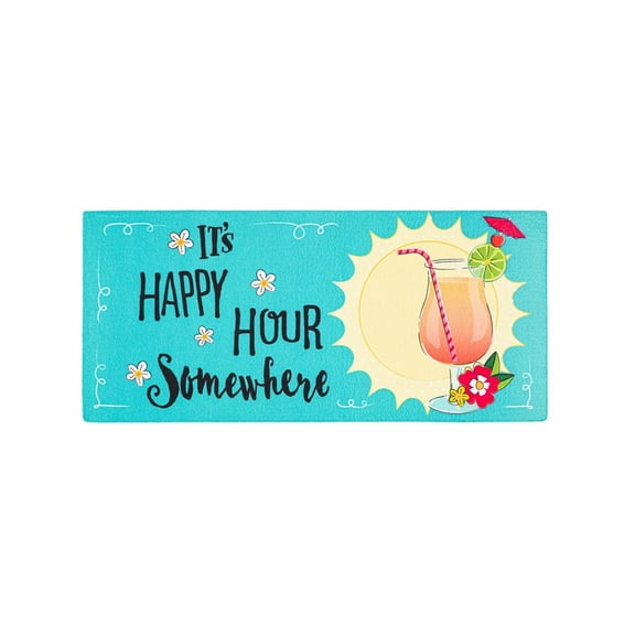 Evergreen It's Happy Hour Somewhere Sassafras Switch Mat
