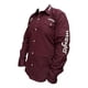thumbnail image 1 of Camisa Wrangler Bordada Lisa Algodón Premium Para Hombre, 1 of 4