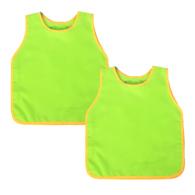 Delantal de arte para niños, amplio, sin mangas, impermeable, para pintar.