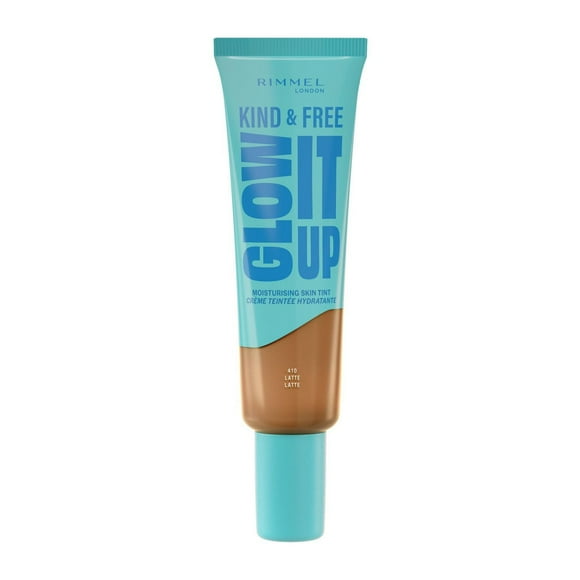 Kind & Free Glow It Up Moisturising Skin Tint, Soothes and Calms Sensitive Skin, Healthy Glow, All-Day Hydration