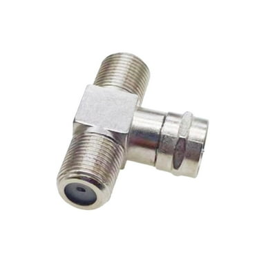 JUICEASE Coaxial Cable Splitter, TV Splitter2 In1 Out 2-Pack Type 2F Female F MaleTo M8C5