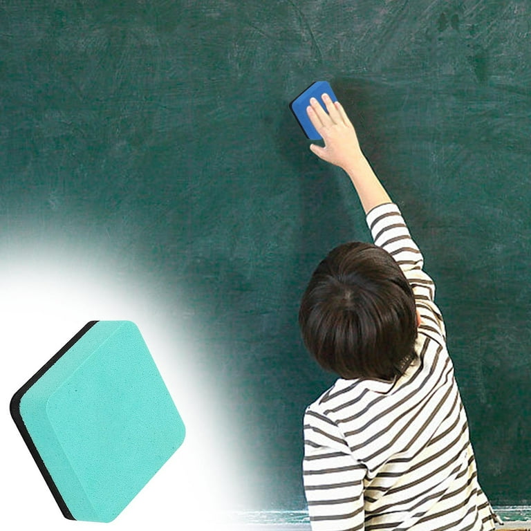 White Erasers 40 Pack Mini Magnetic Whiteboard Erasers - 2x2 Inch Square Dry Erase Board Cleaners For Office & Classroom Classroom Office Erasers Bulk