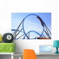 thumbnail image 1 of Roller Coaster Wall Mural by Wallmonkeys Peel and Stick Graphic (36 in W x 24 in H) WM26655, 1 of 4