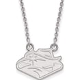 thumbnail image 1 of Sterling Silver Ss Rh-Plat La University Of Nevada-Las Vegas Small Pendant With Necklace Made In United States ss017unl-18, 1 of 5