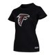 thumbnail image 2 of NFL Playera Aficionado Básica Atlanta Falcons Negro para Mujer, Talla Chica, 2 of 5