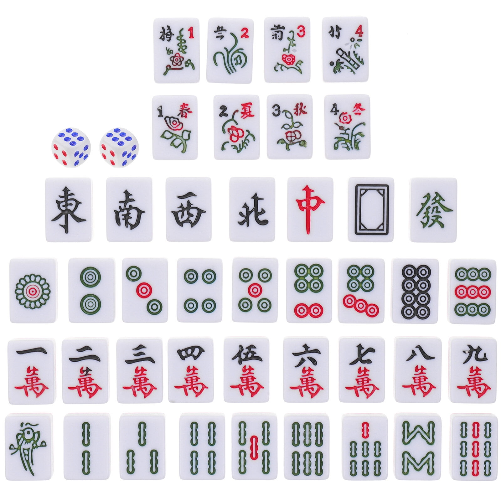 Totority 1 Conjunto De Viagem Lazer Mahjong Conjunto De Caixa Conjuntos De  Brinquedos De Viagem Kit Mahjong Versão Tradicional Jogo Mahjong Jogo Abs