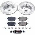 thumbnail image 3 of PowerStop Front Z23 Evolution Sport Carbon-Fiber Ceramic Brake Pad and Drilled & Slotted Rotor Kit Fits: INFINITI NISSAN Select Models K091, 3 of 10