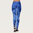 thumbnail image 4 of Gibobby Leggings deportivos mujer Pantalones con estampado de mariposas personalizados para mujer, mallas personalizadas para mallas para correr(C,CH), 4 of 5