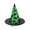 Green, variant on Bpyeka Halloween Witch Hat Festival Party Pointed Hat Tie Wraps Hats