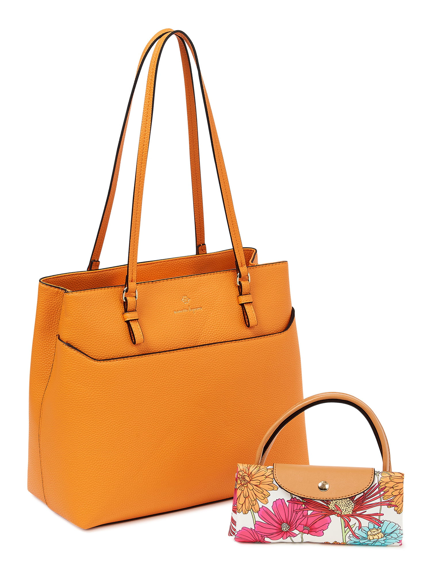 Handbag Bags Ladybug On Spring Flowers Work Woman Bag Men Tote Bag Pu Leather Top Handle Satchel Handbag 