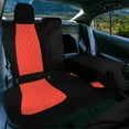 thumbnail image 5 of Pour Toyota Corolla 2020-2024 FH Group Housses de Sièges d'Auto sur Mesure en Néoprène Imperméables Rouges - Siège Arrière, 5 of 5