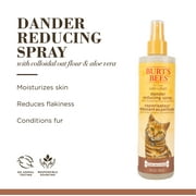 Burt's Bees Cat Natural Dander Reducing Spray with Soothing Colloidal Oat Flour & Aloe Vera 10 oz