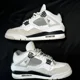 thumbnail image 3 of Ni - ke Size 11.5 - Ni - ke Air Jordan 4 Retro Military Black Men's Shoes - DH6927 111, 3 of 5