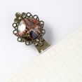 thumbnail image 5 of Labor Vintage Copper-Colored Lace Bookmarks Set of 2 - Stainless Steel Book Markers for Reading Accessories and Book Lovers, 5 of 5